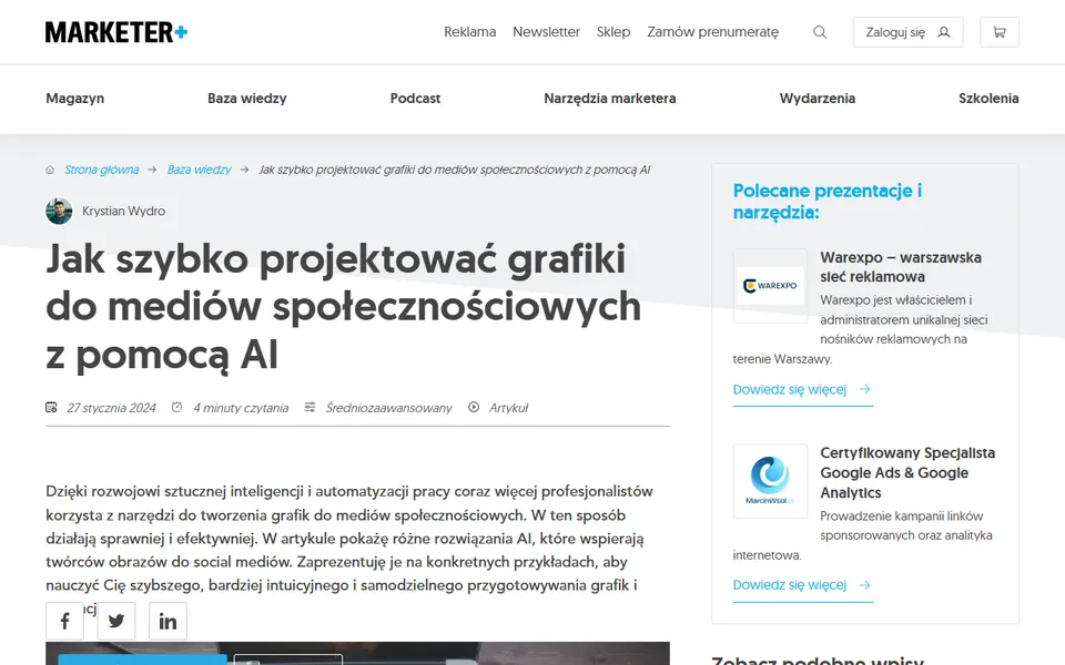 Jak szybko projektować grafiki z AI