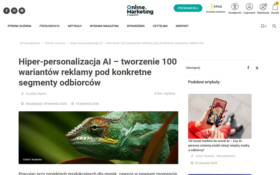 Hiper-personalizacja AI